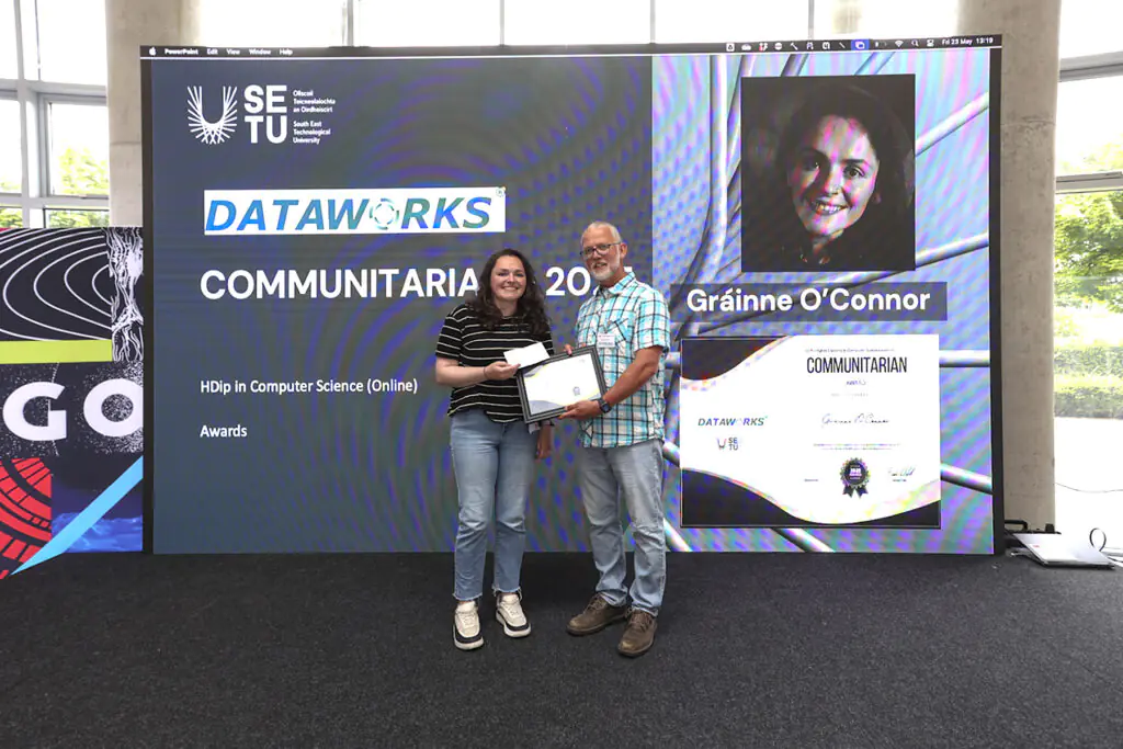 Gráinne O’Connor – DataWorks Communitarian Award 2025