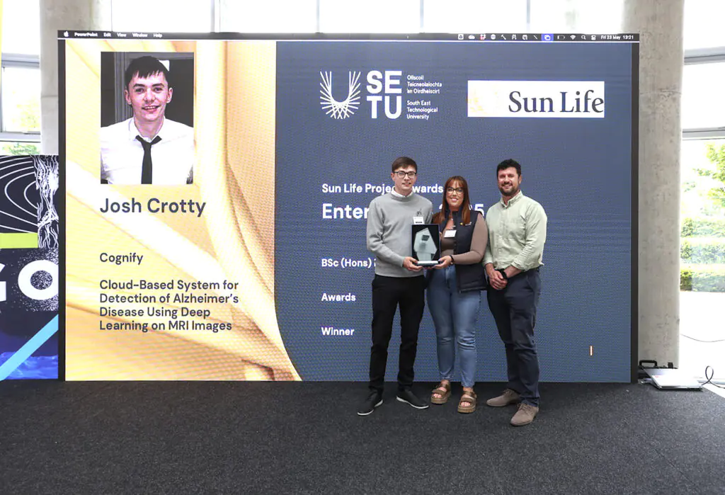 Josh Crotty – Sun Life Project Award 2025