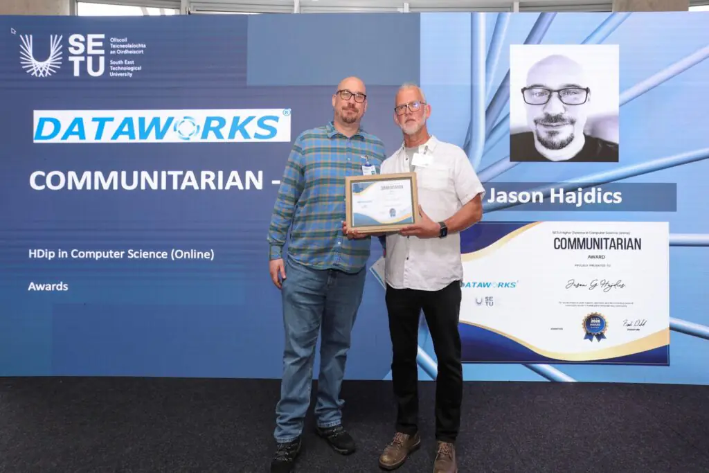 Dataworks Communitarian Award — Jason G. Hajdics