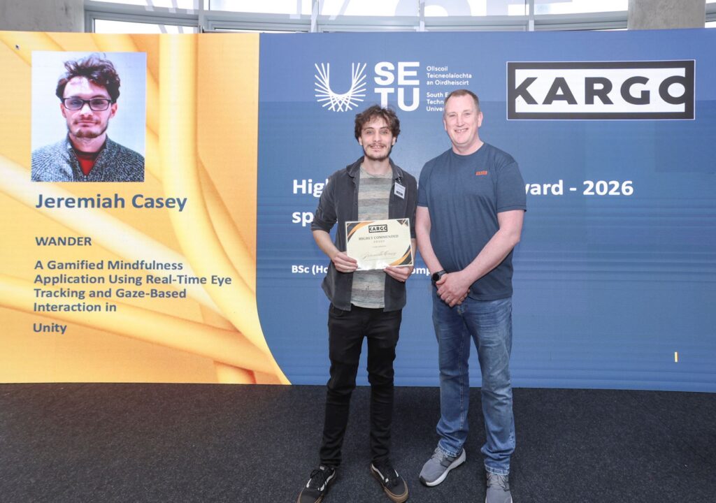 Highly Commended Award &mdash; Jeremiah Casey