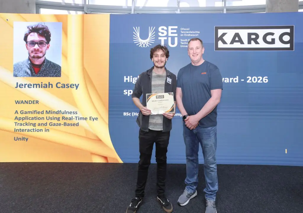 Highly Commended Award — Jeremiah Casey